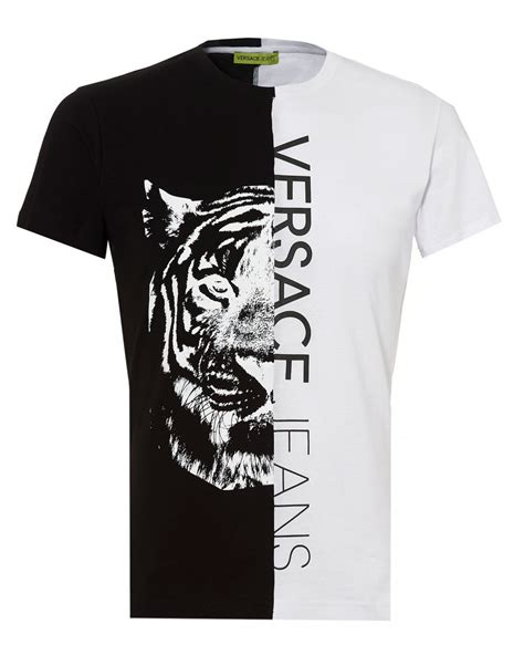 Versace Jeans Men's Tiger Graphic Short Sleeve T